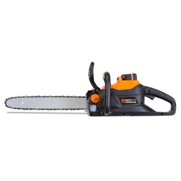 WEN 40417 40V Max Lithium Ion 16-Inch Brushless Chainsaw with 4Ah Battery and Charger Discount